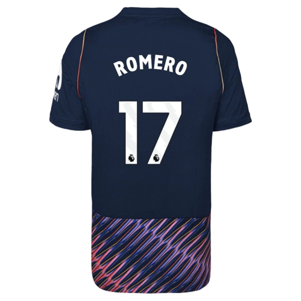 Camiseta Tottenham Hotspur Cristian Romero 17 Visitante 2026/2027