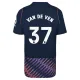 Camiseta Tottenham Hotspur Micky van de Ven 37 Visitante 2026/2027 Camiseta Tottenham Hotspur Micky van de Ven 37 Visitante 2026/2027