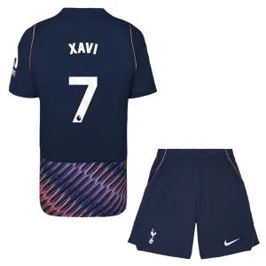 Conjunto Tottenham Hotspur Xavi 7 Visitante 2026/2027 Niño