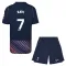 Conjunto Tottenham Hotspur Xavi 7 Visitante 2026/2027 Niño