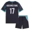 Conjunto OM Aubameyang 17 Visitante 2026/2027 Niño