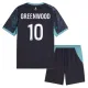 Conjunto OM Greenwood 10 Visitante 2026/2027 Niño Conjunto OM Greenwood 10 Visitante 2026/2027 Niño