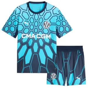 Conjunto OM Visitante 2026/2027 Niño Azul