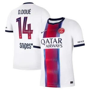 Camiseta PSG Désiré Doué 14 Visitante 2026/2027