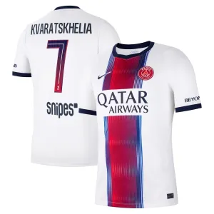 Camiseta PSG Khvicha Kvaratskhelia 7 Visitante 2026/2027