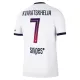 Camiseta PSG Khvicha Kvaratskhelia 7 Visitante 2026/2027