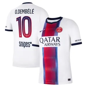 Camiseta PSG Ousmane Dembélé 10 Visitante 2026/2027