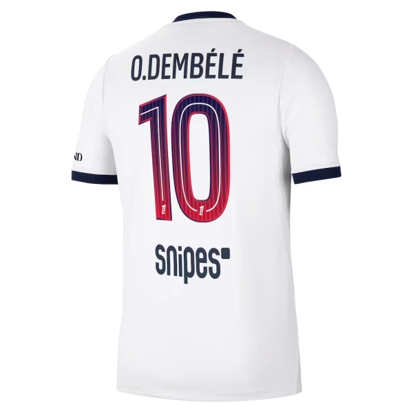Camiseta PSG Ousmane Dembélé 10 Visitante 2026/2027