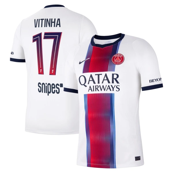 Camiseta PSG Vitinha 17 Visitante 2026/2027 Camiseta PSG Vitinha 17 Visitante 2026/2027