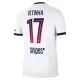 Camiseta PSG Vitinha 17 Visitante 2026/2027