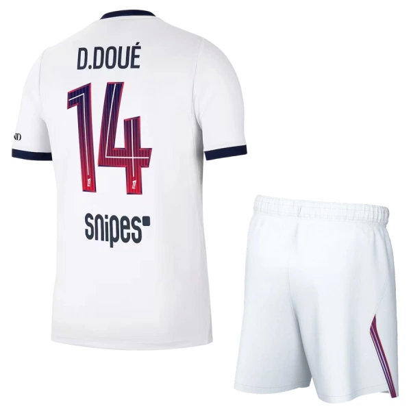 Conjunto PSG Désiré Doué 14 Visitante 2026/2027 Niño Conjunto PSG Désiré Doué 14 Visitante 2026/2027 Niño