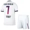 Conjunto PSG Khvicha Kvaratskhelia 7 Visitante 2026/2027 Niño