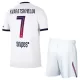Conjunto PSG Khvicha Kvaratskhelia 7 Visitante 2026/2027 Niño