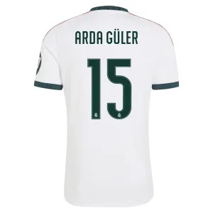 Camiseta Real Madrid Arda Güler 15 Local 2026/2027