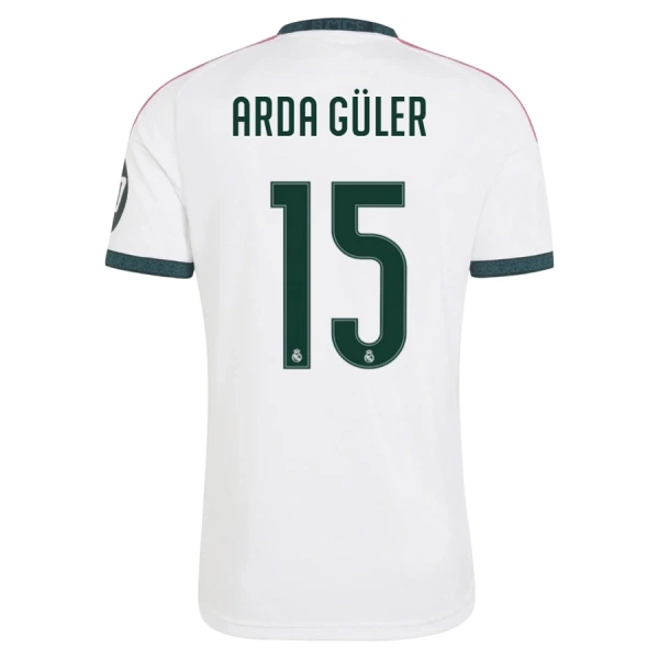 Camiseta Real Madrid Arda Güler 15 Local 2026/2027 Camiseta Real Madrid Arda Güler 15 Local 2026/2027