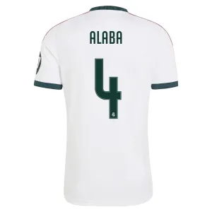Camiseta Real Madrid David Alaba 4 Local 2026/2027