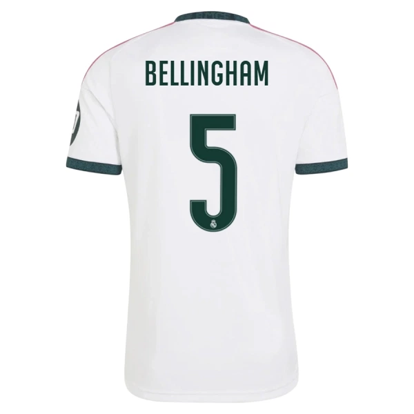 Camiseta Real Madrid Jude Bellingham 5 Local 2026/2027 Camiseta Real Madrid Jude Bellingham 5 Local 2026/2027