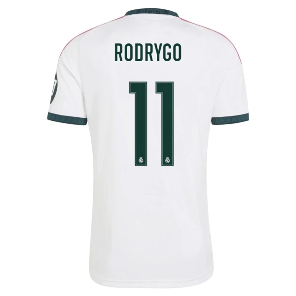 Camiseta Real Madrid Rodrygo 11 Local 2026/2027 Camiseta Real Madrid Rodrygo 11 Local 2026/2027