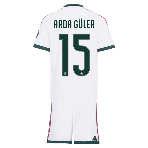 Conjunto Real Madrid Arda Güler 15 Local 2026/2027 Niño Conjunto Real Madrid Arda Güler 15 Local 2026/2027 Niño