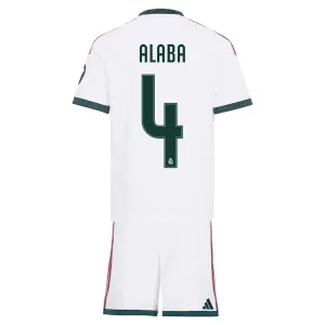 Conjunto Real Madrid David Alaba 4 Local 2026/2027 Niño