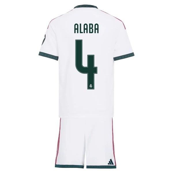 Conjunto Real Madrid David Alaba 4 Local 2026/2027 Niño