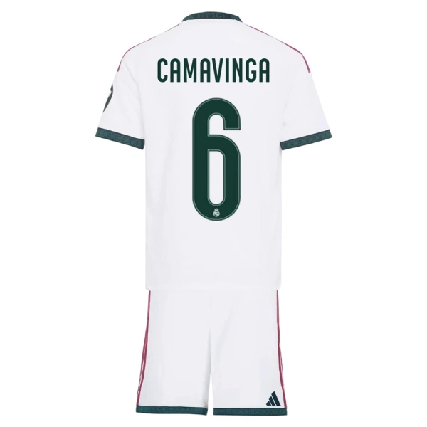 Conjunto Real Madrid Eduardo Camavinga 6 Local 2026/2027 Niño Conjunto Real Madrid Eduardo Camavinga 6 Local 2026/2027 Niño