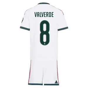 Conjunto Real Madrid Federico Valverde 8 Local 2026/2027 Niño