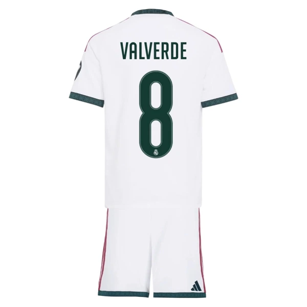 Conjunto Real Madrid Federico Valverde 8 Local 2026/2027 Niño Conjunto Real Madrid Federico Valverde 8 Local 2026/2027 Niño