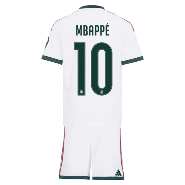 Conjunto Real Madrid Kylian Mbappé 10 Local 2026/2027 Niño Conjunto Real Madrid Kylian Mbappé 10 Local 2026/2027 Niño