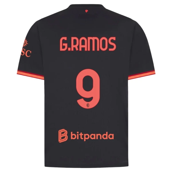 Camiseta AC Milan G. Ramos 9 Tercera Equipación 2026/2027 Camiseta AC Milan G. Ramos 9 Tercera Equipación 2026/2027