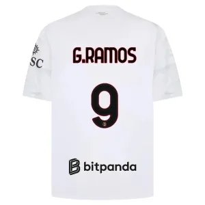 Camiseta AC Milan G. Ramos 9 Visitante 2026/2027