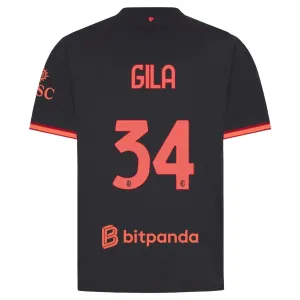 Camiseta AC Milan Gila 34 Tercera Equipación 2026/2027