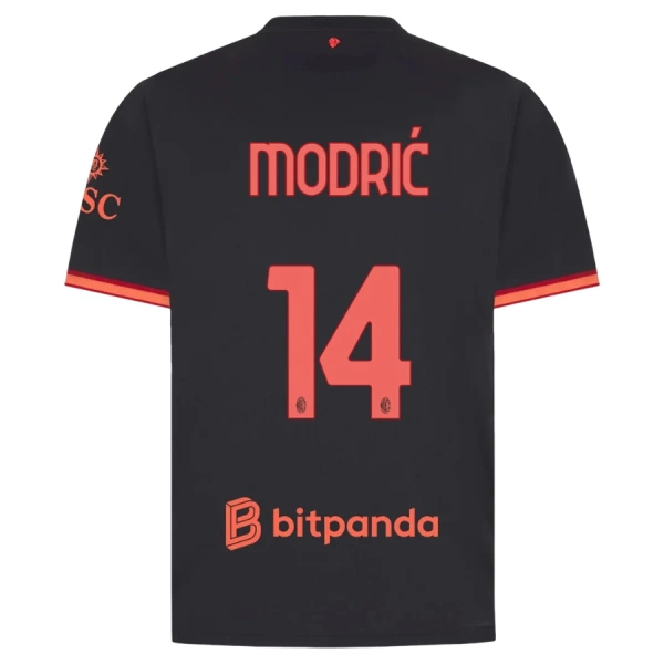 Camiseta AC Milan Luka Modrić 14 Tercera Equipación 2026/2027 Camiseta AC Milan Luka Modrić 14 Tercera Equipación 2026/2027