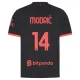 Camiseta AC Milan Luka Modrić 14 Tercera Equipación 2026/2027 Camiseta AC Milan Luka Modrić 14 Tercera Equipación 2026/2027