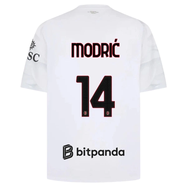 Camiseta AC Milan Luka Modrić 14 Visitante 2026/2027