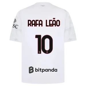 Camiseta AC Milan Rafael Leão 10 Visitante 2026/2027