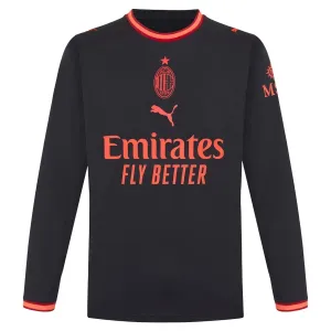 Camiseta AC Milan Tercera Equipación 2026/2027 Manga Larga
