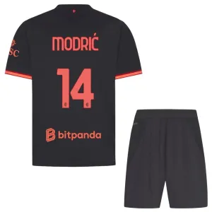 Conjunto AC Milan Luka Modrić 14 Tercera Equipación 2026/2027 Niño