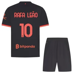 Conjunto AC Milan Rafael Leão 10 Tercera Equipación 2026/2027 Niño