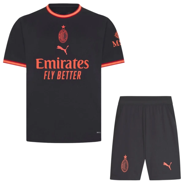 Conjunto AC Milan Rafael Leão 10 Tercera Equipación 2026/2027 Niño