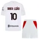 Conjunto AC Milan Rafael Leão 10 Visitante 2026/2027 Niño