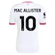 Camiseta Liverpool Alexis Mac Allister 10 Visitante 2026/2027 Camiseta Liverpool Alexis Mac Allister 10 Visitante 2026/2027