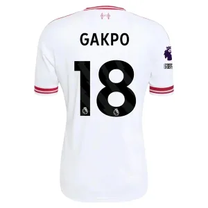 Camiseta Liverpool Cody Gakpo 18 Visitante 2026/2027
