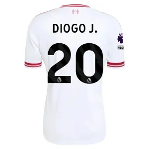 Camiseta Liverpool Diogo Jota 20 Visitante 2026/2027
