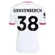 Camiseta Liverpool Gravenberch 38 Visitante 2026/2027