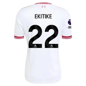 Camiseta Liverpool Hugo Ekitiké 22 Visitante 2026/2027