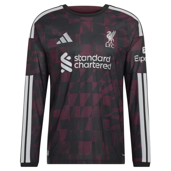 Camiseta Liverpool Tercera Equipación 2026/2027 Manga Larga Camiseta Liverpool Tercera Equipación 2026/2027 Manga Larga