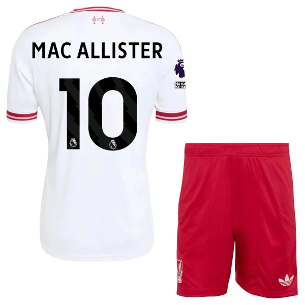 Conjunto Liverpool Alexis Mac Allister 10 Visitante 2026/2027 Niño Conjunto Liverpool Alexis Mac Allister 10 Visitante 2026/2027 Niño