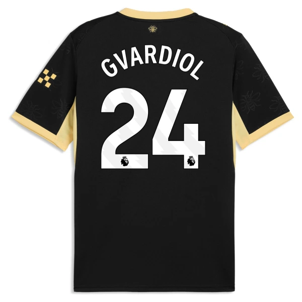 Camiseta Manchester City Josko Gvardiol 24 Visitante 2026/2027 Camiseta Manchester City Josko Gvardiol 24 Visitante 2026/2027
