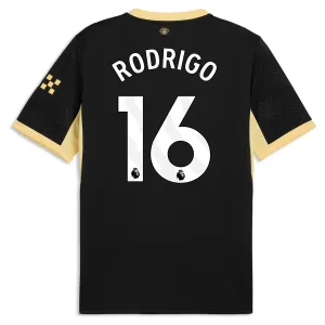 Camiseta Manchester City Rodrigo 16 Visitante 2026/2027 Camiseta Manchester City Rodrigo 16 Visitante 2026/2027